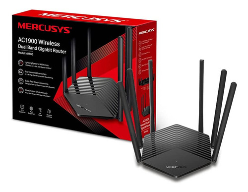 Router Inalambrico Mercusys Mr50g Doble Banda 6 Antenas Wifi