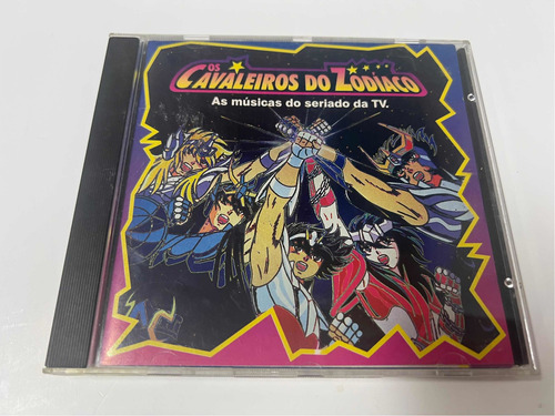 Cd Os Cavaleiros Do Zodíaco - As Músicas Do Seriado Da Tv