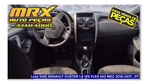 Sucata Renault Duster 1.6 16v Flex 4x2 Mec 2016 Pecas