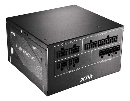 Fuente De Poder Xpg Core Reactor 80 Plus Gold 24-pi Atx 650w