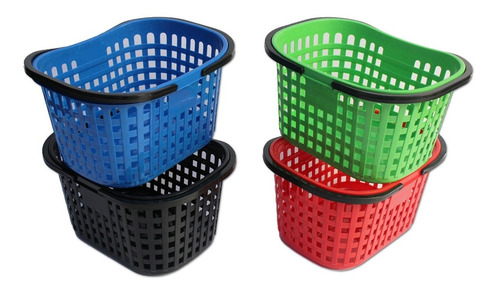 Canasto Plastico Autoservicio Bazar