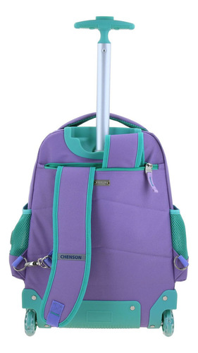 Mochila Chenson Ruedas Disney Princesas Ariel Primaria Deeper