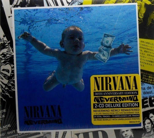 2 Cd Nirvana Nevermind (30th Anniversary) 2021 Deluxe Anniv.
