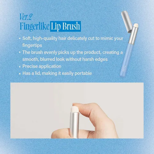 Fwee Fingerlike Silicone Lip Brush Aplicador De Silicona