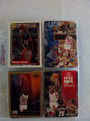 Cards Basquete - Lote C/ 100 Cards + 4 Card Michael Jordan  