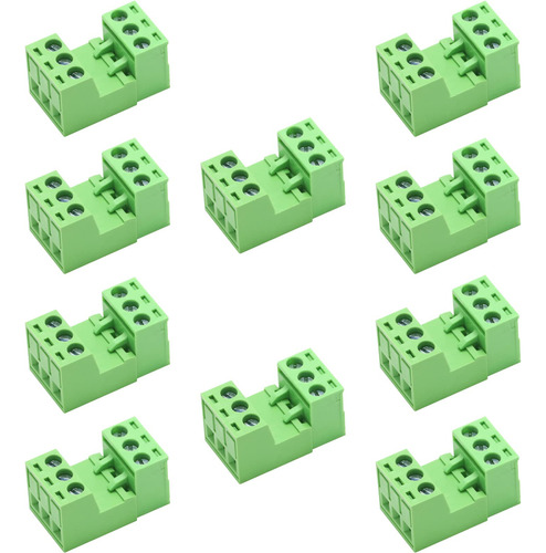 Conector Bloque Terminal Tornillo Montaje Pcb 3 Pine 300 V