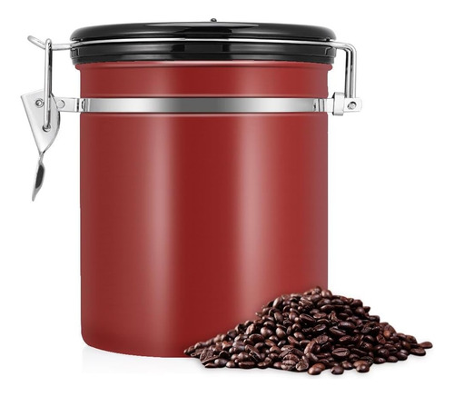 Contenedor Cafe Vacio Bote Hermético Molido Contenedor1.8l
