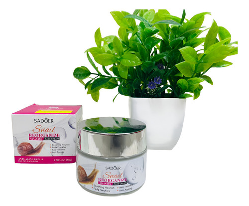 Crema Facial De Colágeno Con Baba De Caracol Antiarrugas 50g Momento De Aplicación Día/noche Tipo De Piel Todo Tipo De Piel