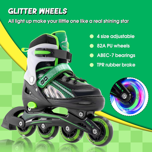 Patines De Ruedas Para Niñas Y Patines En Línea Para Niños D