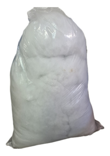 Delcron De Alta Calidad En Greña Bolsa 5kg Blanco