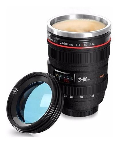 Vaso Taza Tipo Lente Fotografía Caniam Camara Pocillo Mugs