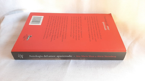 Antologia Del Amor Apasionado Shua / Steimberg Alfaguara