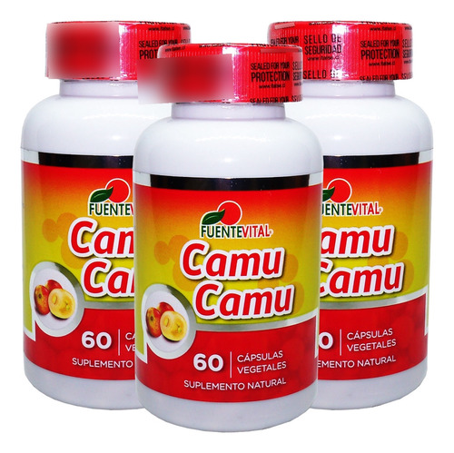 6 Meses Camu Camu 180 Caps Antioxidante Natural