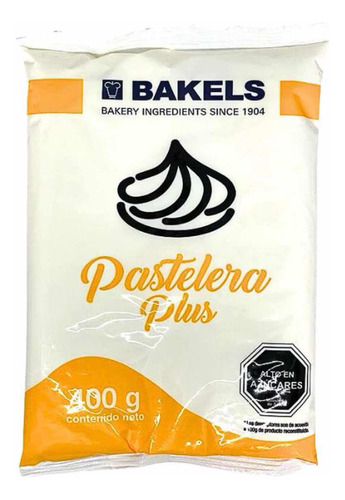 Crema Pastelera Bakels 400gr. Crema Pastelera En Polvo