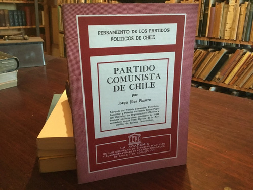 Jorge Jiles - Partido Comunista De Chile - Concepciòn 1957