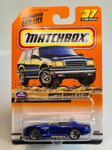 Matchbox Dodge Viper Rt/10  Misrecuerdosmx