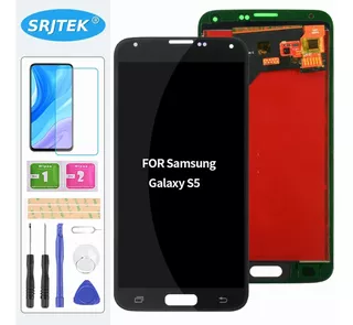 Tft Para Samsung Galaxy S5 Lcd Display Touch Screen Preto