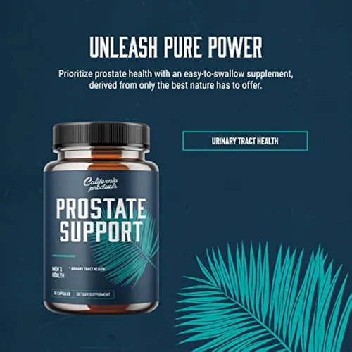 Suplemento De A Para La Prstata Para Hombres, Pygeum Con Extrao De Bayas De Palma Enana Americana A, Vitaminas, Complejo De Esteroles, Complejo De