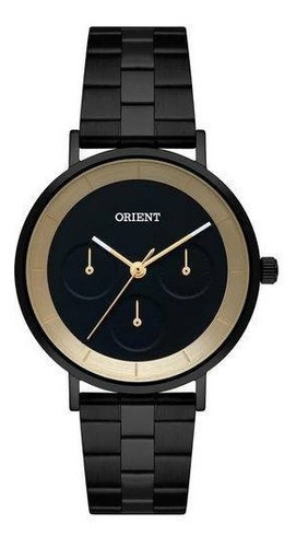 Relógio Orient Feminino Ref: Fpssm003 P1px Multifunção Black