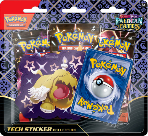 Pokemon Paldean Fates - Tech Sticker Greavard - Ingles