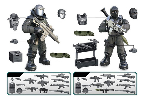 New 8 Peças De Brinquedos Militares De Call Of Duty Flying