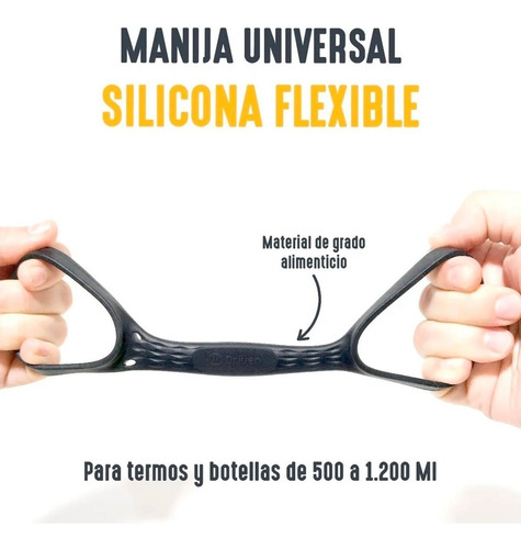 Imagen 4 de 10 de Manija Universal De Silicona Driven