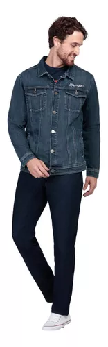 Wrangler Chamarra De Mezclilla Hombre