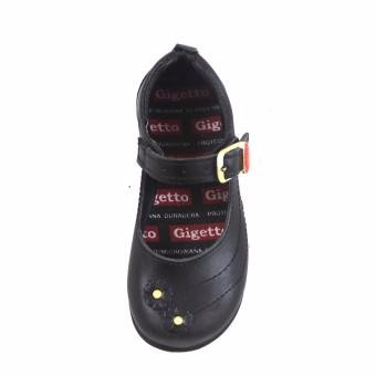 Zapato Escolar Niña En Negro Gigetto