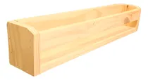 Comprar Repisa Estante Especiero Madera Pino Montessori + Tornillos