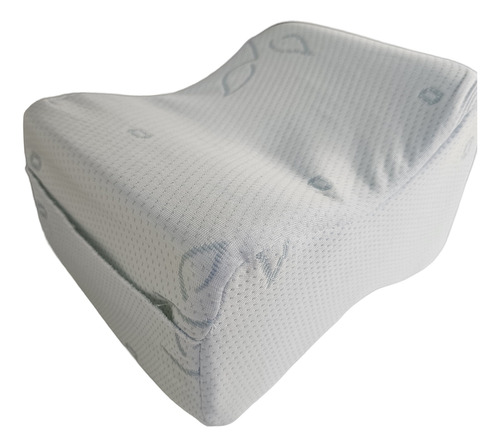 Almohada Arcoiris X2 Pierna Rodilla Relax Alta Densidad Blanco