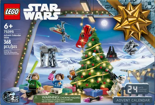 Calendario de Adviento LEGO® Star Wars 2024 Navidad 75395