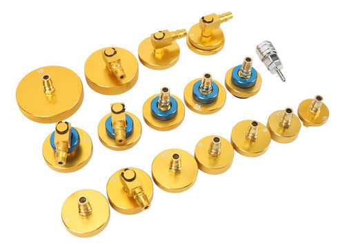 Kit De Purga De Frenos De Aluminio, 17 Piezas, Adaptador De