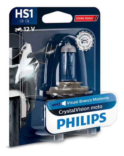 Lampara Philips Hs1 Crystalvision Delan Bajaj Rouser 135 35w