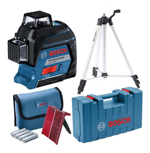 Imagem 7 de 8 de Nível Laser De Linhas Profissional Bosch - Gll 3-80 0601063s