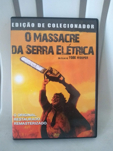 Dvd O Massacre Da Serra Elétrica - 1974