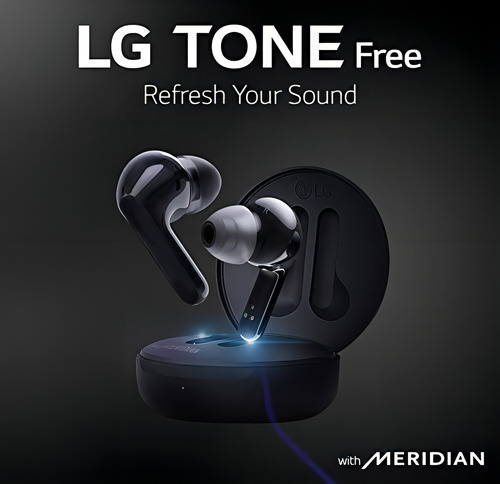 LG Tone Free Fn5w Auriculares Bluetooth Inalámbricos Con Con Color Negro