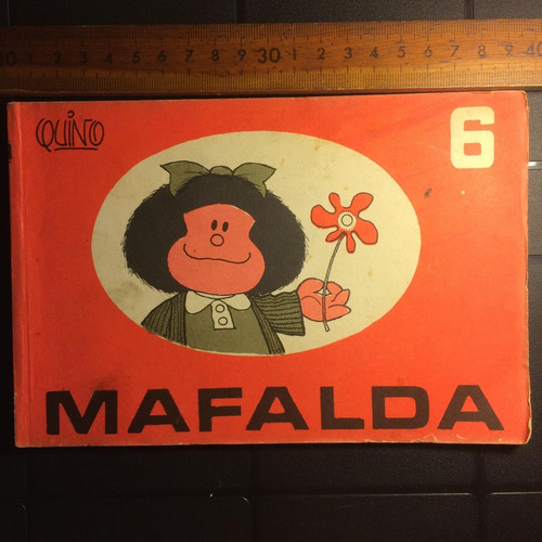 Mafalda Quino Comic No. 6 En Español. Editorial Oveja Negra (Usado)