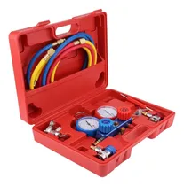 Comprar Juego Manómetro Refrigeración 5 Vías R410a R22 R134a R404a