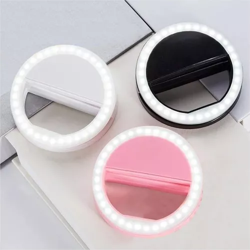 Selfie Ring Light Aro De Luz Led Recargable Usb Para Selfie (BLANCO/ROSA) »  Gomatodo Bridgestone Distribuidor Oficial