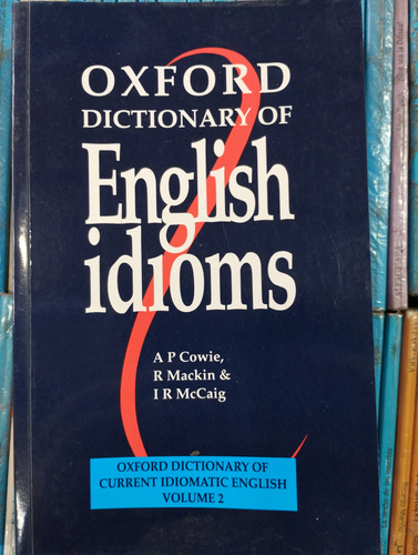 Oxford Dictionary Of English Idioms -rf Libros 
