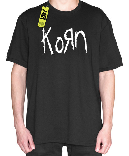 Remera Korn - 100% Algodón - Unisex