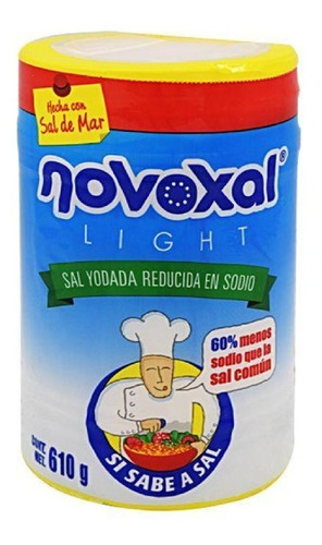 Novoxal Sal Yodada Light Reducida En Sodio 610 Gr