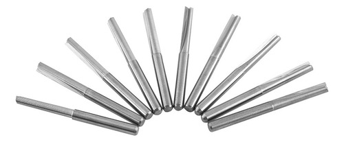 10pcs 3.175mm End Mill Cnc Fresa Ferramentas De Corte