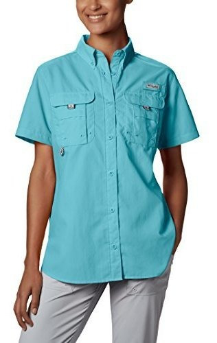 Imagen 1 de 5 de Camiseta Manga Corta Marca Columbia Modelo Bahama Para Mujer