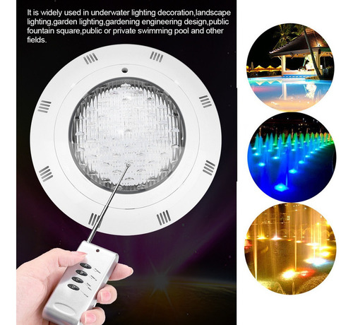 ` 30w 300 Led Rgb Multi-color De La Piscina Subacuática Luz