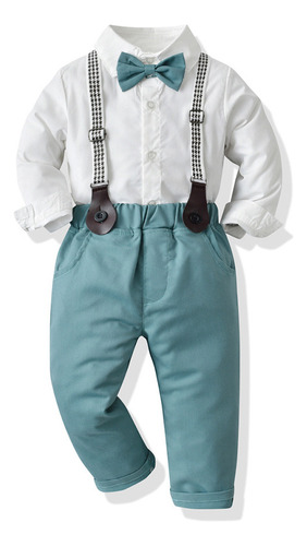 Conjunto De Traje De Vestir Para Niños, Corbata Y Pantalones