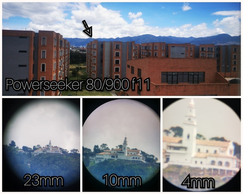 Set: X3 Ocular Asferico 4/10/23mm 1.25 Telescopio