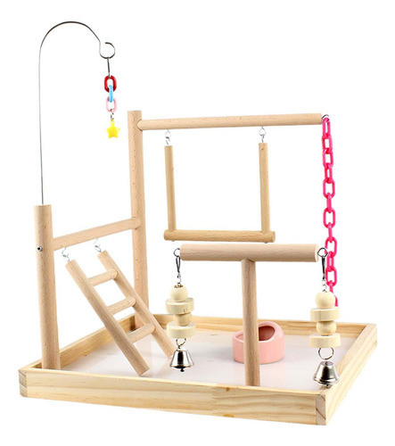 Juguete De Ejercicio Para Patio De Juegos De Pájaros Loro