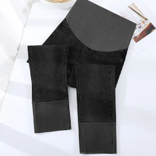 Jeans De Maternidad, Ropa De Abrigo Delgada De Verano Con Pe