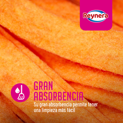 Mop Ligero 12 Piezas B2b Reynera Color Naranja